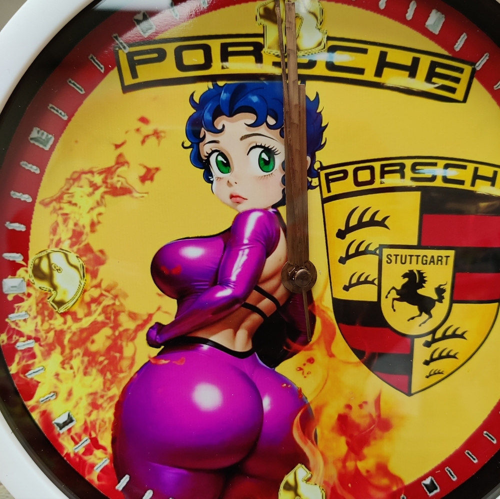 Betty Boop clock